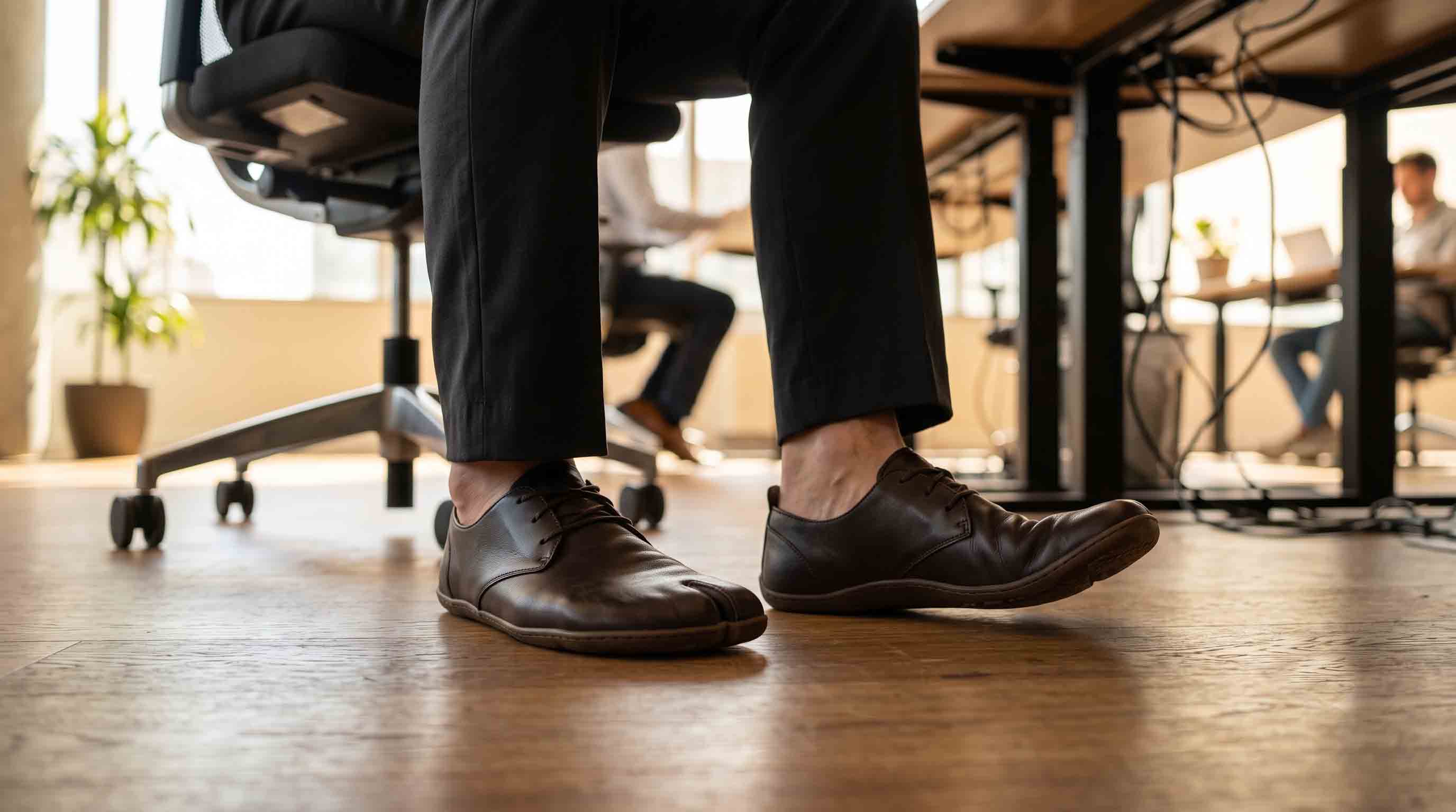 Calzado barefoot para trabajar en oficina: guía completa